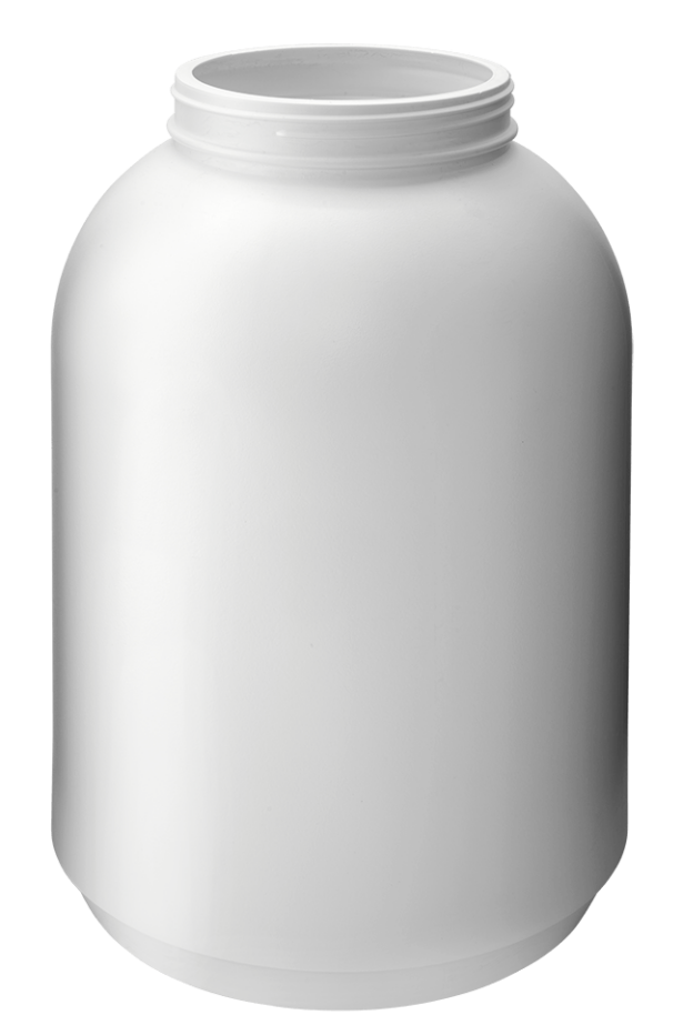 Roundpacker 7000ml 120CT HDPE blanco